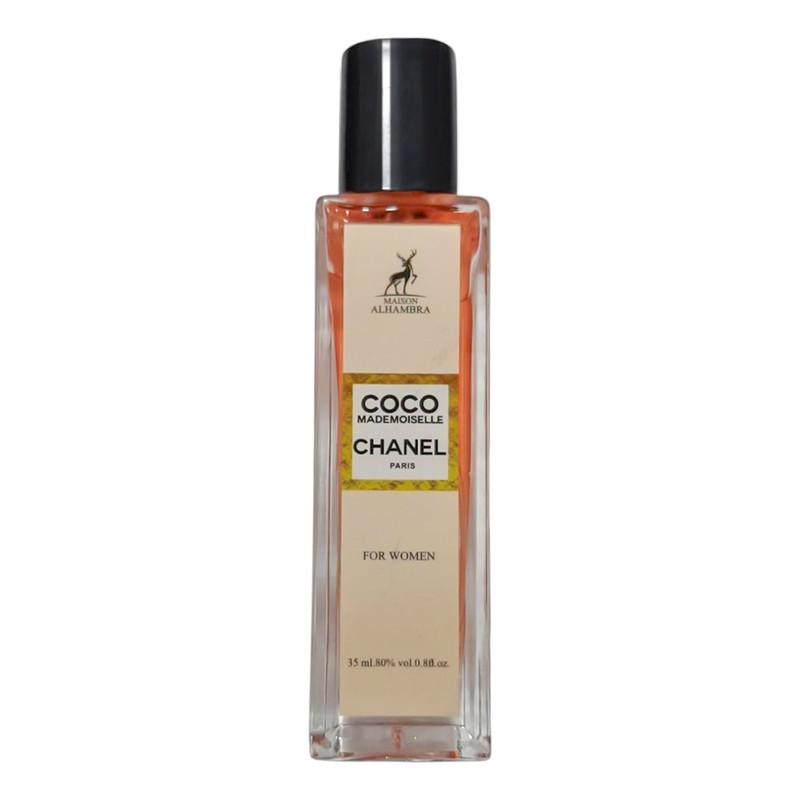 عطر جیبی زنانه الحمبرا مدل Chanel Coco Mademoiselle با رایحه خنک حجم 35 میلی لیتر