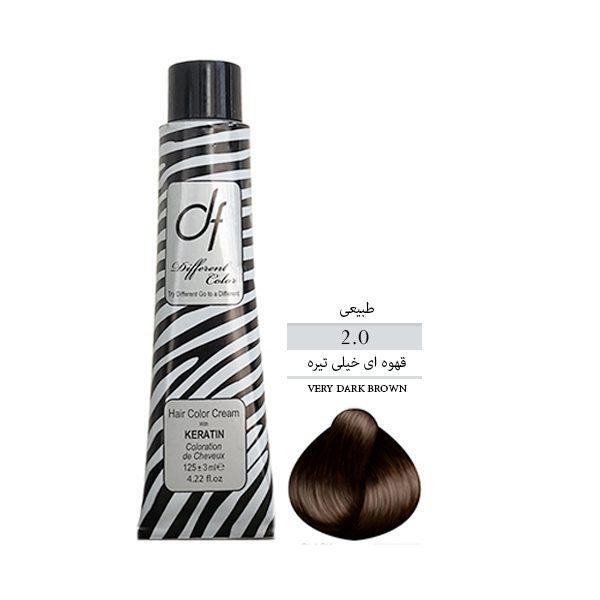 رنگ دیفرنت شماره ۲.۰ طبیعی
