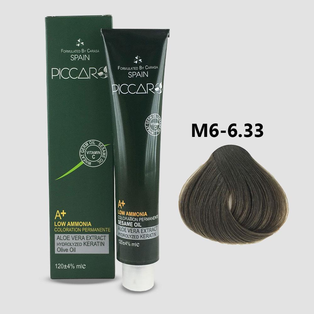 رنگ مو پیکار شماره M6- 6.33 بلوند زیتونی تیره