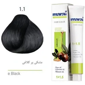 رنگ مو مارال شماره ۱.۱ رنگ مشکی پرکلاغی