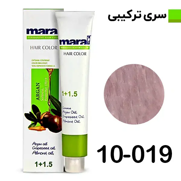 رنگ مو مارال شماره ۱۰.۰۱۹ رنگ اوپال (هفت رنگ)