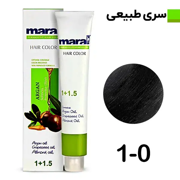 رنگ مو مارال شماره ۱.۰ رنگ مشکی
