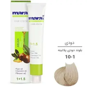رنگ مو مارال شماره ۱۰.۱ رنگ بلوند دودی پلاتینه