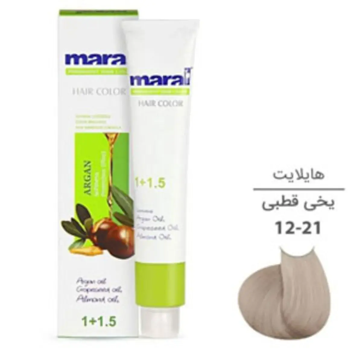 رنگ مو مارال شماره ۱۲.۲۱ رنگ یخی قطبی