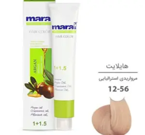 رنگ مو مارال شماره ۱۲.۵۶ رنگ مرواریدی استرالیایی