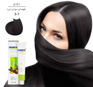 رنگ مو مارال شماره ۳.۱ قهوه ای دودی تیره